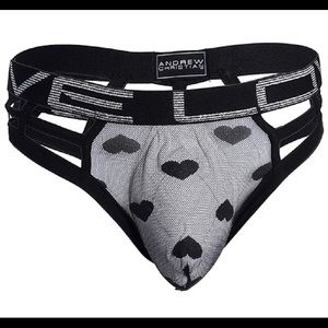 Andrew Christian Love Sweetheart Mesh Cage Thong